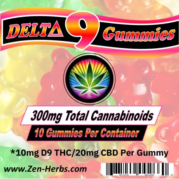 DELTA-9 Gummy Label