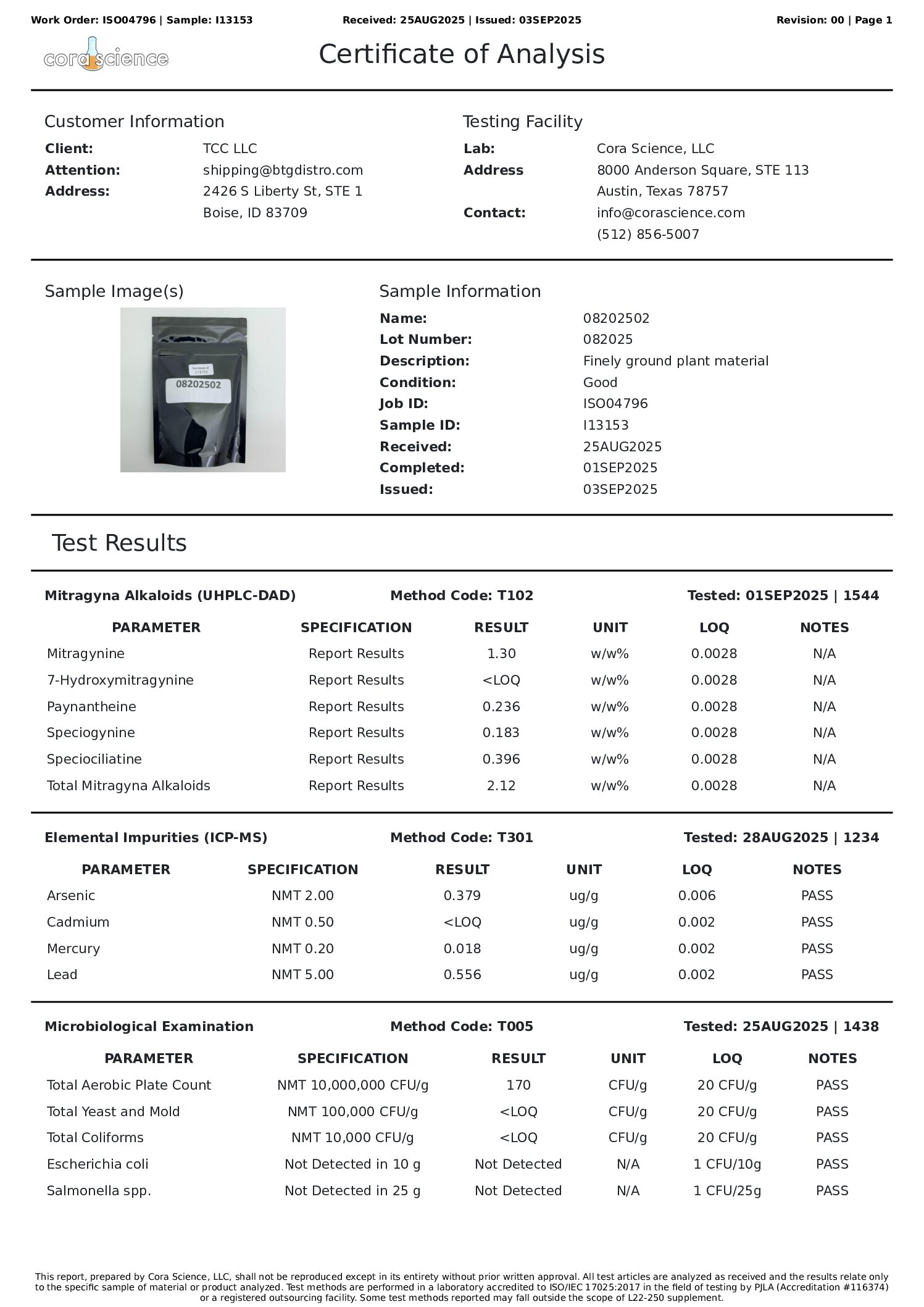 2 Bag 300g Kratom Powder For $49.99 Sale(Mix & Match) - Image 3