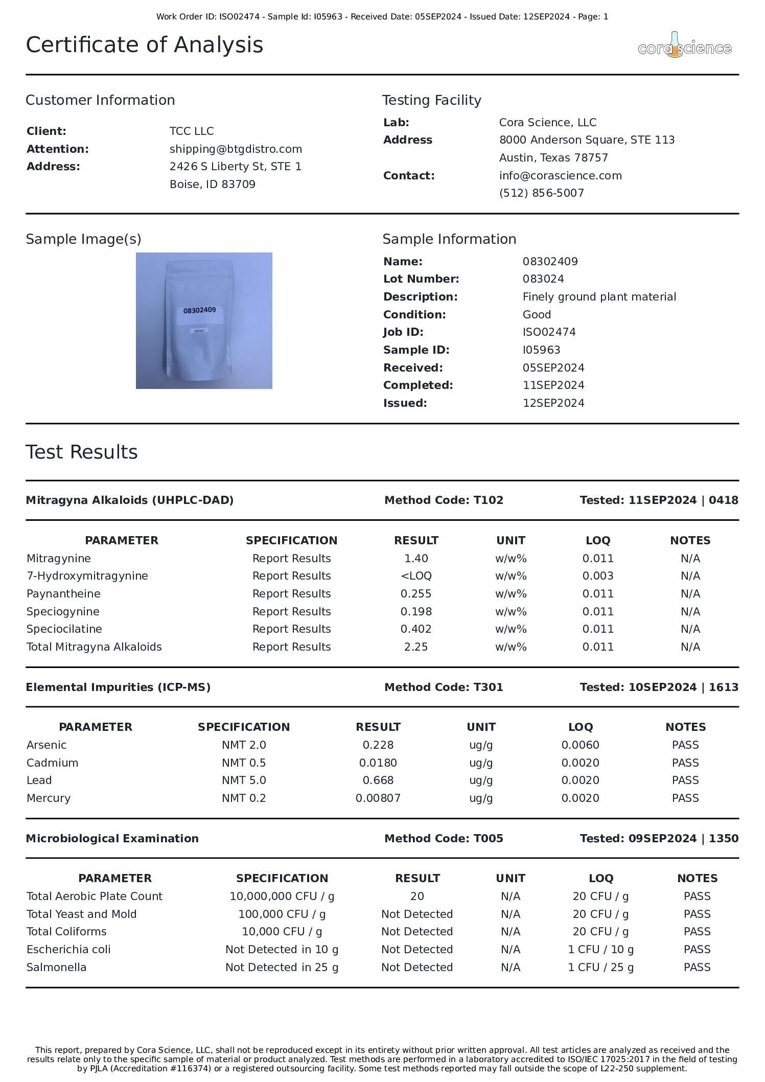 2 Bag 300g Kratom Powder For $49.99 Sale(Mix & Match) - Image 2