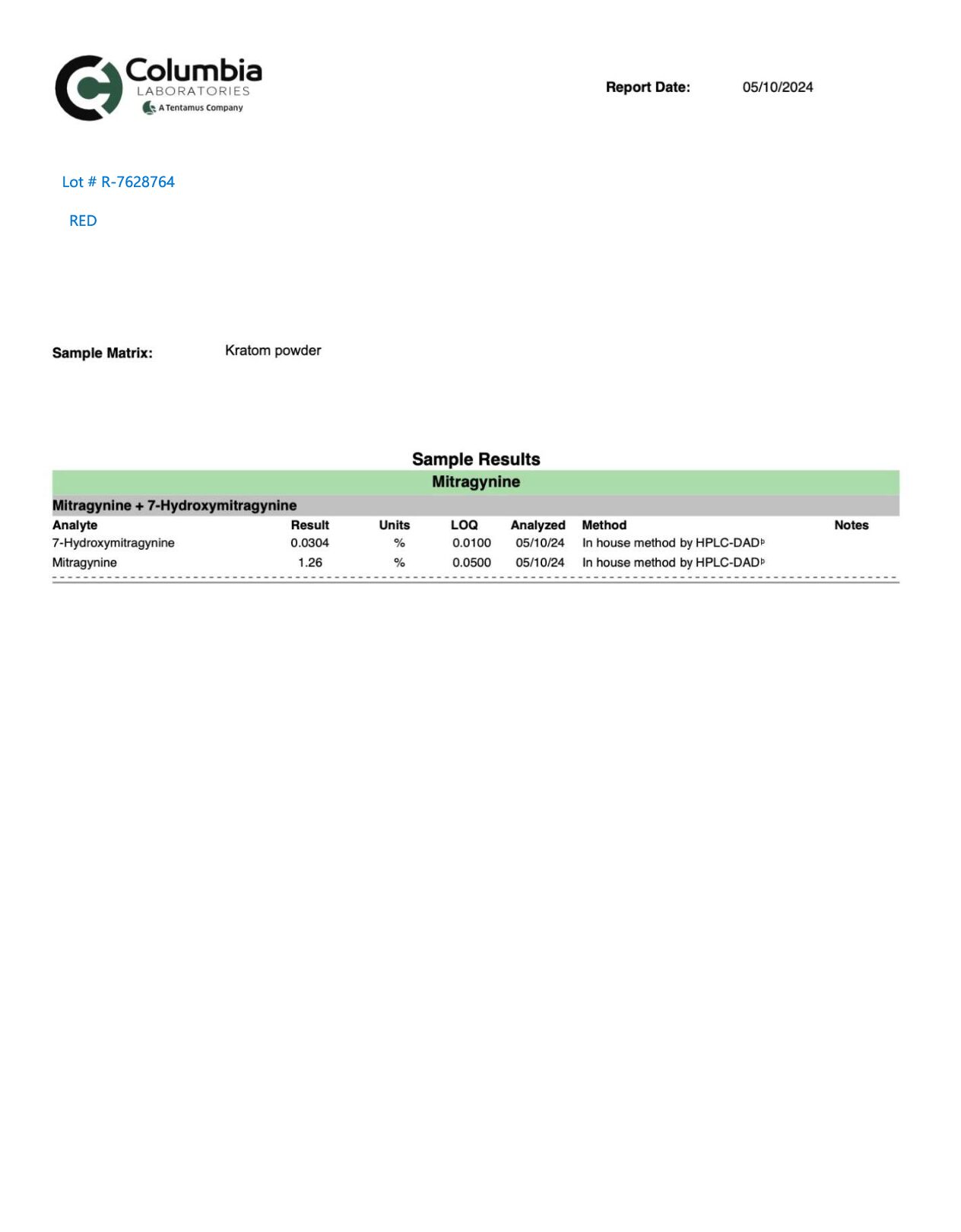 Premium Super Red Kratom Powder - Image 2