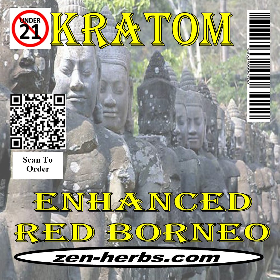 Enhanced Red Borneo Kratom (Relaxation) - Image 2